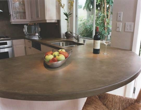 Kitchen Counter Tops Concrete Countertop