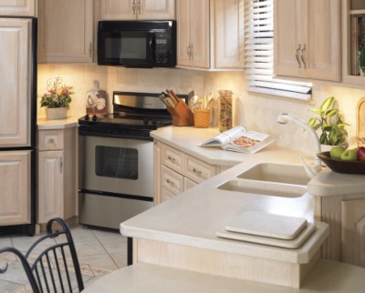 Custom Kitchen Countertops on Outfit Your Kitchen With Custom Fabrication Countertops From Swanstone