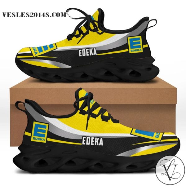 Edeka Company yellow black Clunky Max Soul shoes