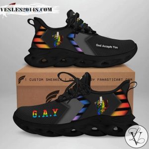 Gay God Accepts You Max Soul Shoes