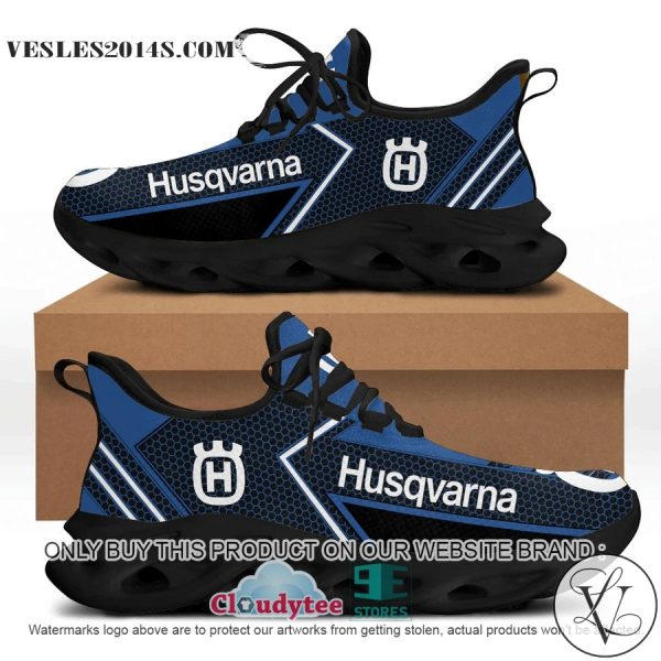 Husqvarna Navy Blue Clunky Max Soul Shoes