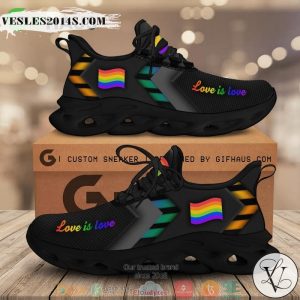 LGBT Love is love Clunky Max Soul Shoes