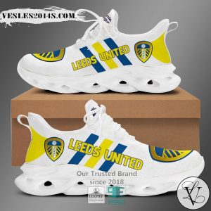 Leed United White Clunky Max Soul Shoes