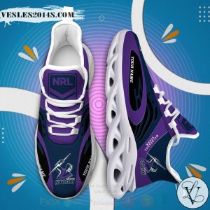 NRL Melbourne Storm Personalized Clunky Max Soul Shoes