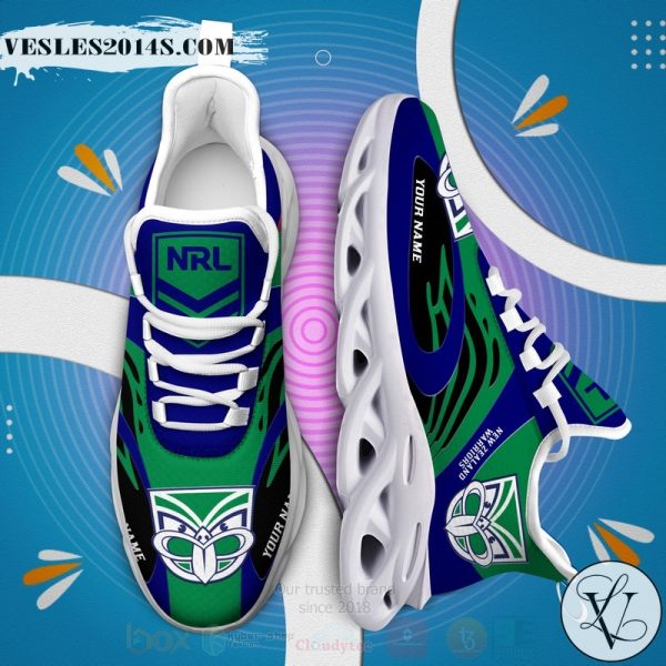 NRL New Zealand Warriors Personalized Clunky Max Soul Shoes