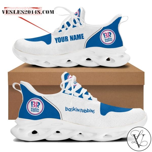 PERSONALIZED baskin robbins Clunky Max Soul Shoes