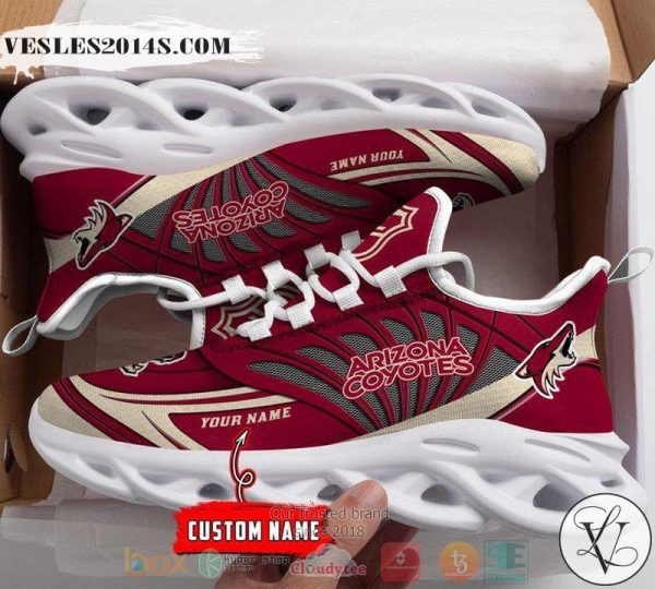 Personalized Arizona Coyotes custom max soul shoes