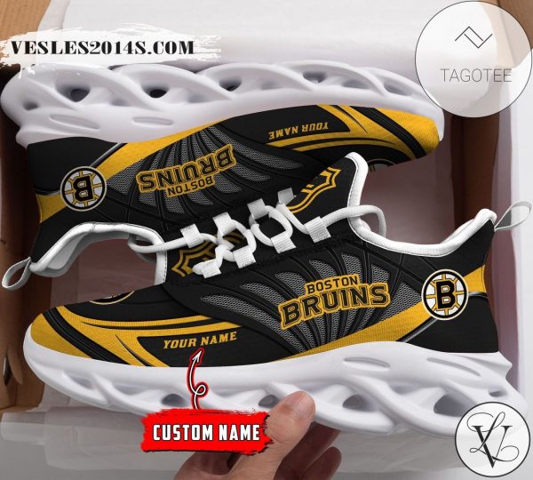 Personalized Boston Bruins Shoes Max Soul Chunky Sneakers