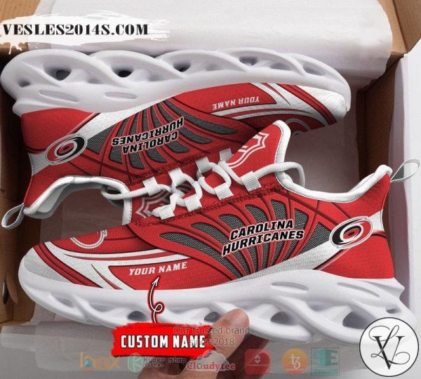 Personalized Carolina Hurricanes custom max soul shoes