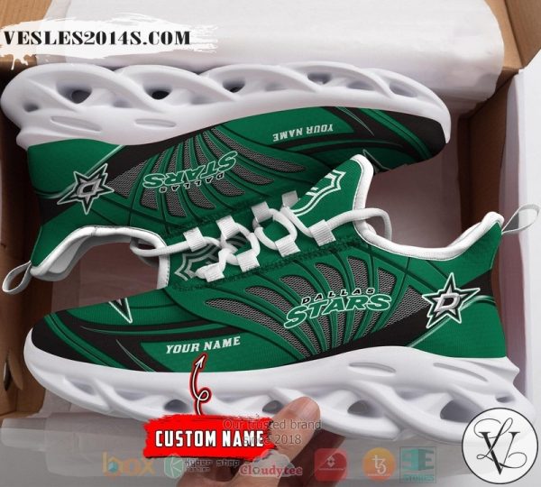 Personalized Dallas Stars custom max soul shoes