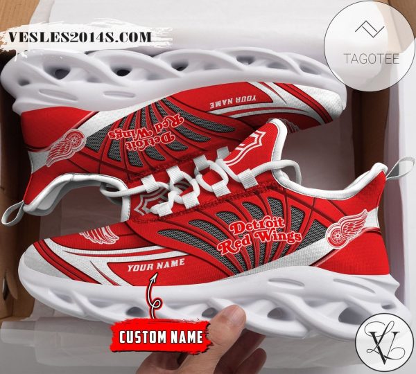 Personalized Detroit Red Wings  Shoes Max Soul Chunky Sneakers