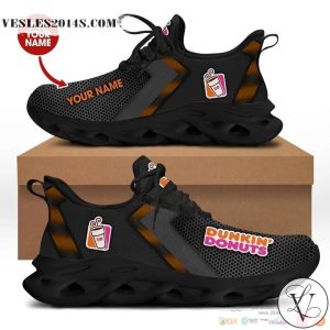 Personalized Dunkin Donuts Clunky Max Soul shoes