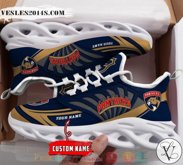 Personalized Florida Panthers custom max soul shoes