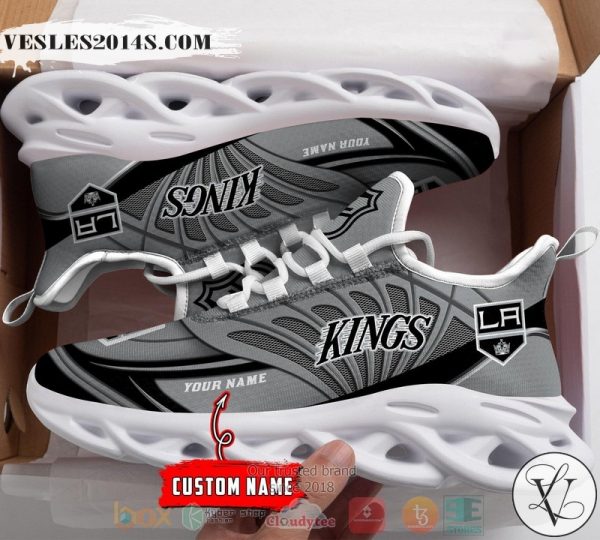 Personalized Los Angeles Kings custom max soul shoes