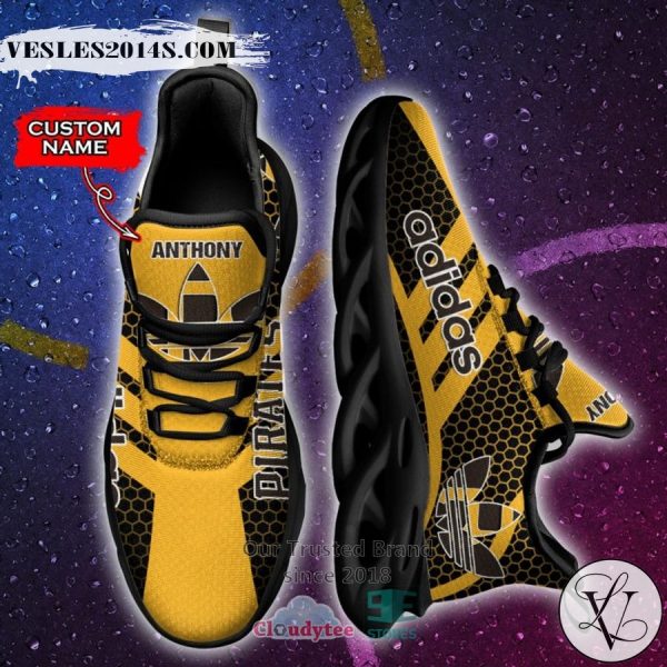 Personalized MLB Pittsburgh Pirates Adidas Max Soul Shoes