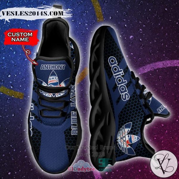 Personalized MLB Toronto Blue Jays Adidas Max Soul Shoes