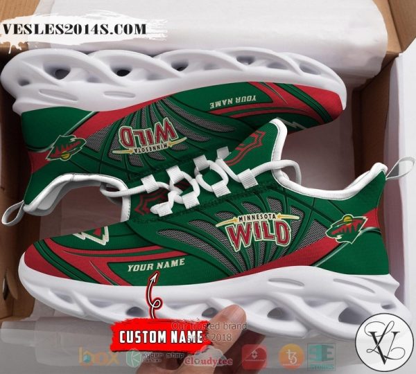 Personalized Minnesota Wild custom max soul shoes