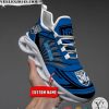 Personalized NRL Canterbury Bulldogs Blue Max Soul Sneakers