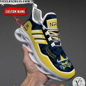 Personalized NRL North Queensland Cowboys  Max Soul Sneakers