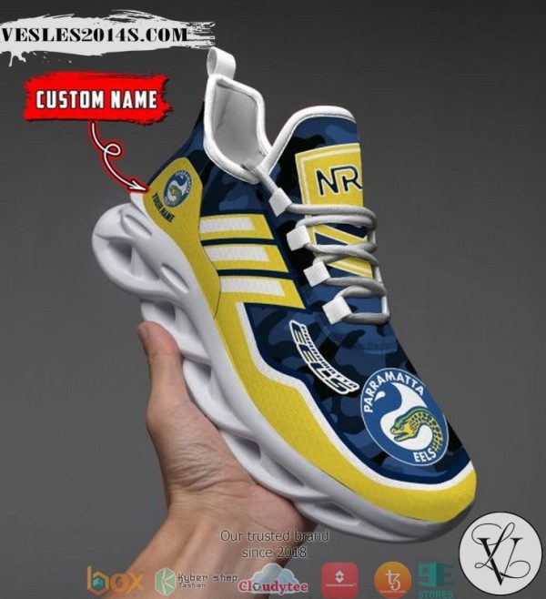 Personalized NRL Parramatta Eels Max Soul Sneakers