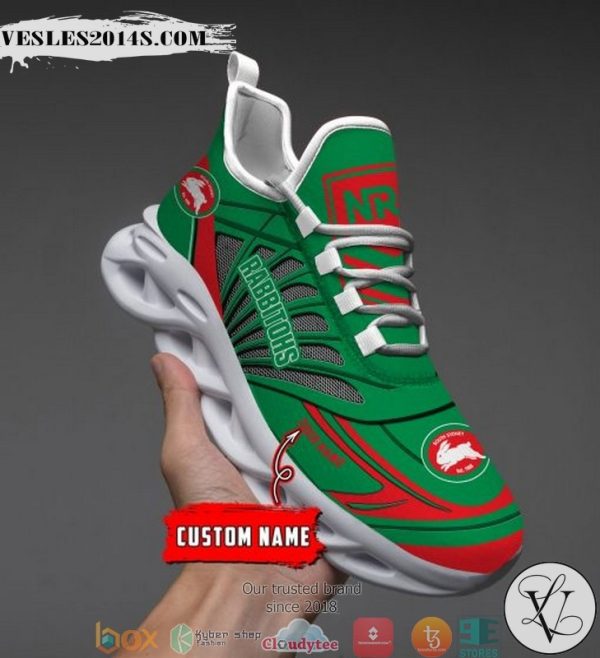 Personalized NRL South Sydney Rabbitohs Max Soul Sneakers