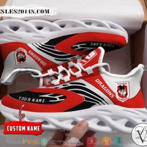 Personalized NRL St. George Illawarra Dragons Max Soul Sneakers