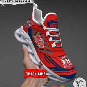 Personalized NRL Sydney Roosters Max Soul Sneakers