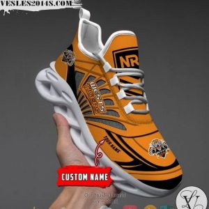 Personalized NRL Wests Tigers Max Soul Sneakers