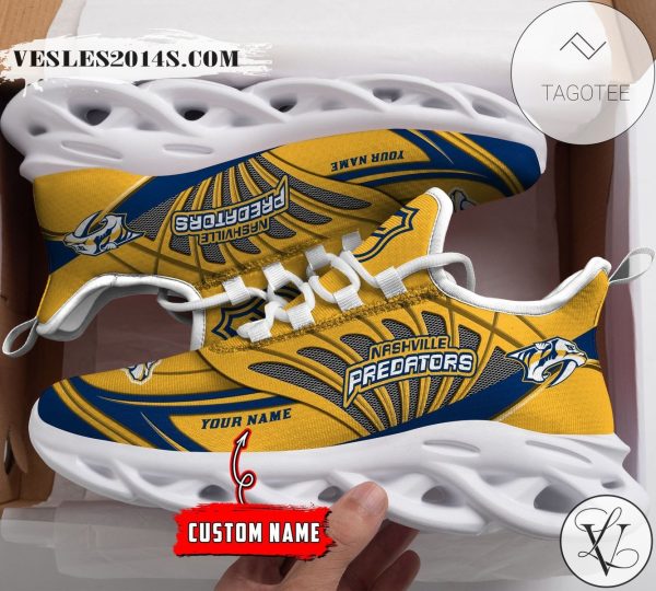 Personalized Nashville Predators Shoes Max Soul Chunky Sneakers