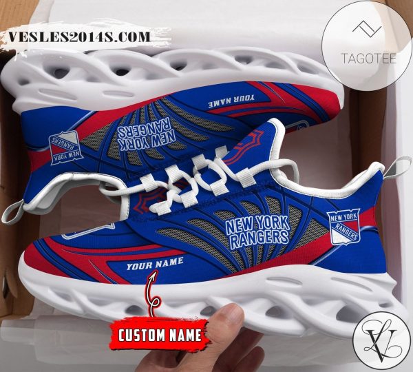 Personalized New York Rangers Shoes Max Soul Chunky Sneakers