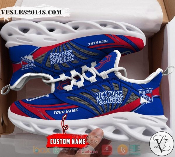 Personalized New York Rangers custom max soul shoes