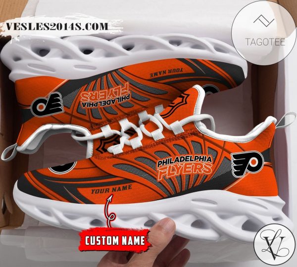 Personalized Philadelphia Flyers Shoes Max Soul Chunky Sneakers