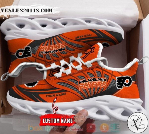 Personalized Philadelphia Flyers custom max soul shoes