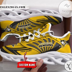 Personalized Pittsburgh Penguins Shoes Max Soul Chunky Sneakers