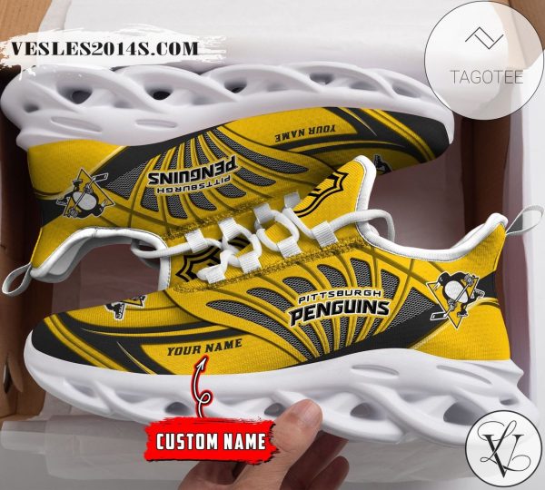 Personalized Pittsburgh Penguins Shoes Max Soul Chunky Sneakers