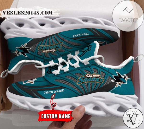 Personalized San Jose Sharks Shoes Max Soul Chunky Sneakers