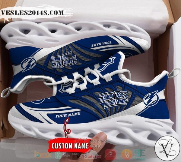 Personalized Tampa Bay Lightning custom max soul shoes