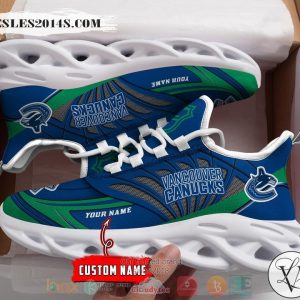 Personalized Vancouver Canucks custom max soul shoes