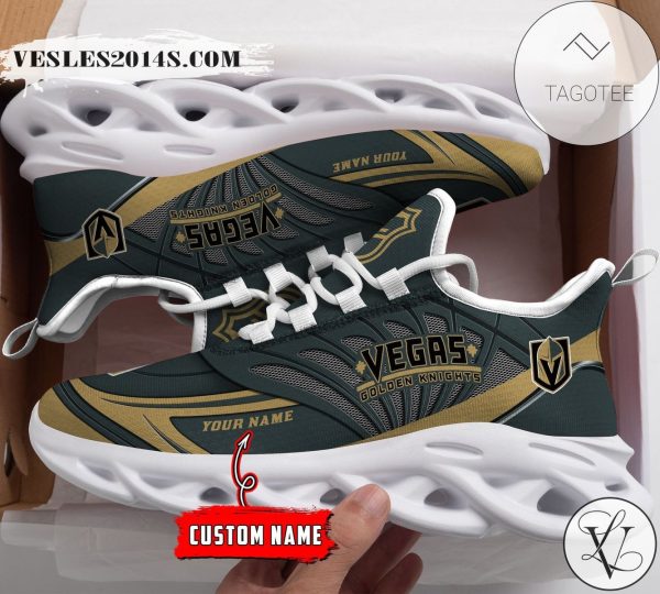 Personalized Vegas Golden Knights Shoes Max Soul Chunky Sneakers