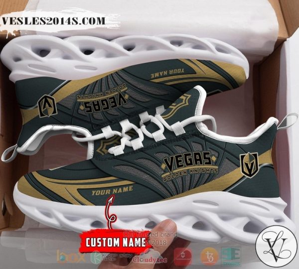 Personalized Vegas Golden Knights custom max soul shoes