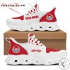 Personalized Wendy’s White Red Custom Clunky Max Soul Shoes