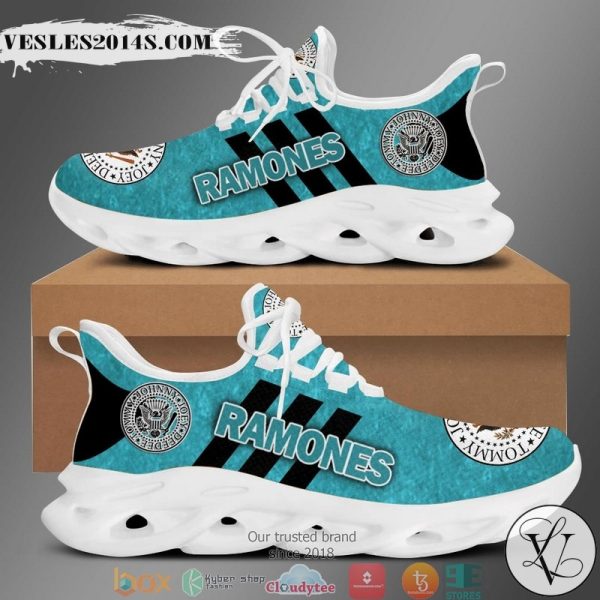 Ramones Cyan Blue Adidas Clunky Max Soul shoes