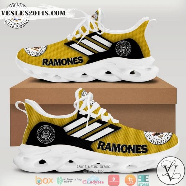 Ramones Dark Yellow Adidas Clunky Max Soul shoes