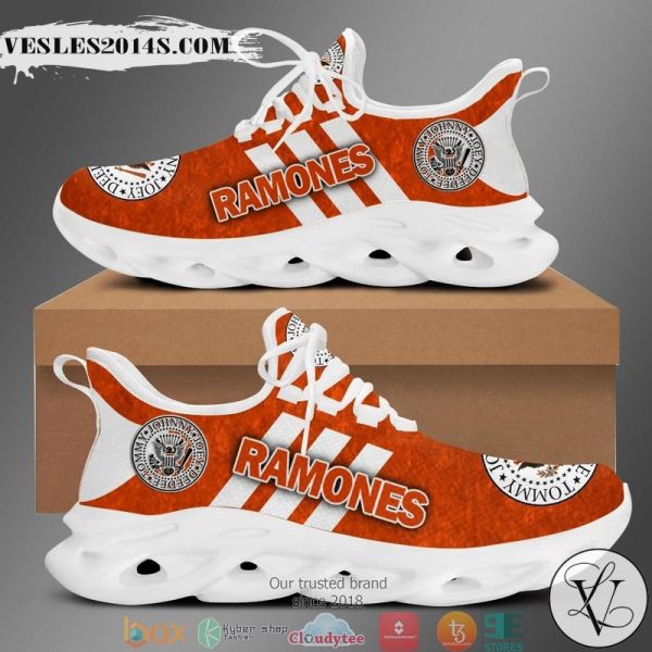 Ramones Orange Adidas Clunky Max Soul shoes