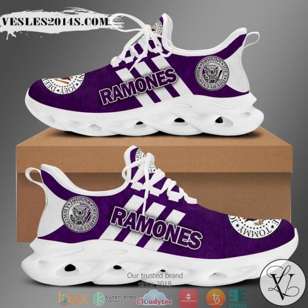 Ramones Purple Adidas Clunky Max Soul shoes