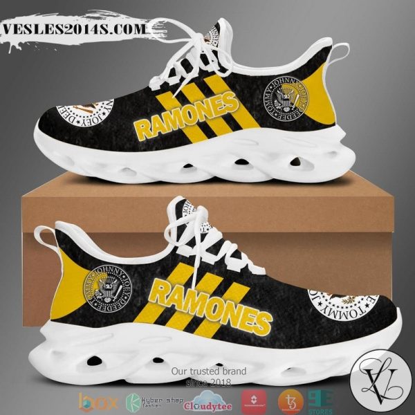 Ramones Smoke Yellow Adidas Clunky Max Soul shoes