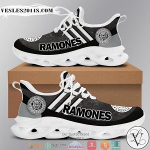 Ramones Smoke grey Adidas Clunky Max Soul shoes