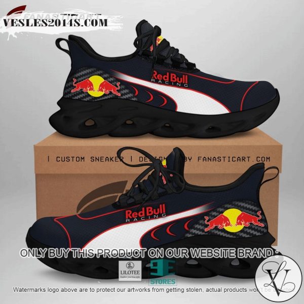 Red Bull Racing F1 Black Clunky Max Soul Shoes