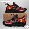 Red Bull Racing Red Black Pattern Clunky Max Soul Shoes