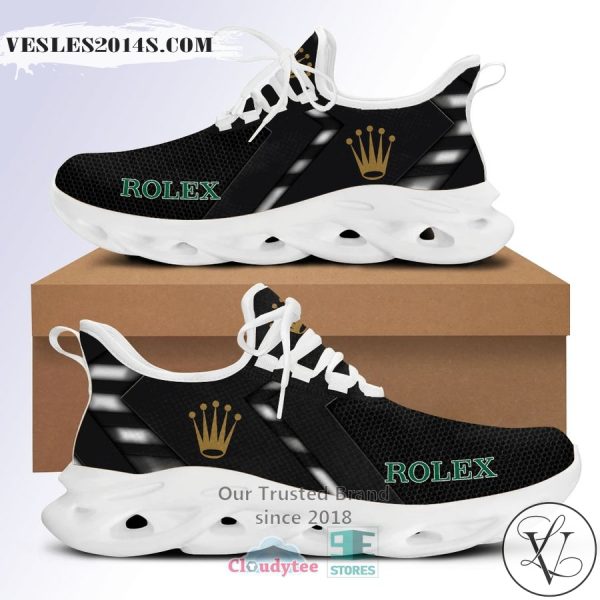 Rolex Black Color Clunky Max Soul Shoes